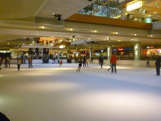 Ice at the Galleria